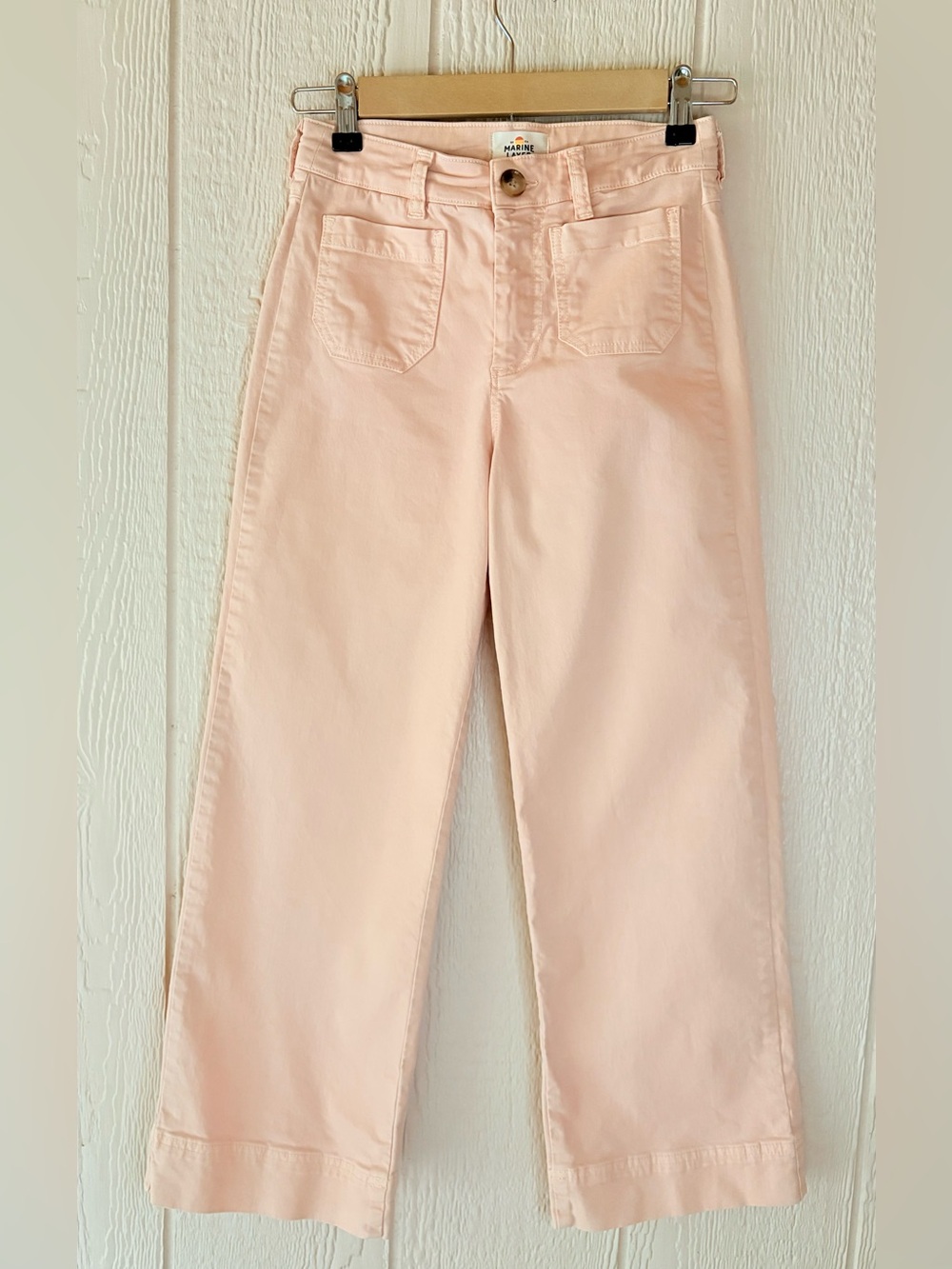 Marine Layer Light Pink Wide Leg Pants Size 0